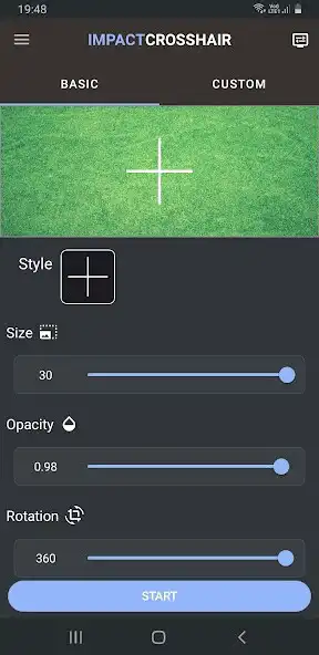 Play Impact Crosshair for FPS Games  and enjoy Impact Crosshair for FPS Games with UptoPlay