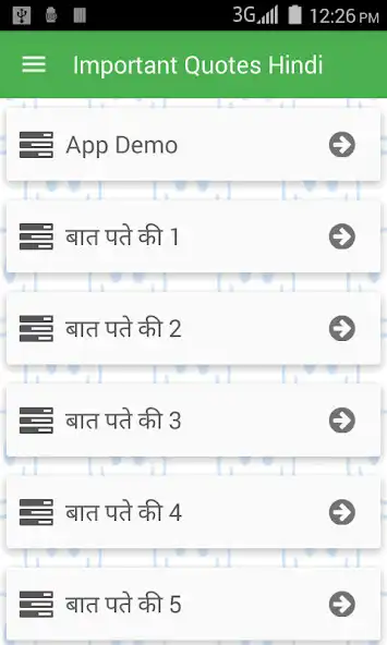 Play Important Quotes Hindi  and enjoy Important Quotes Hindi with UptoPlay