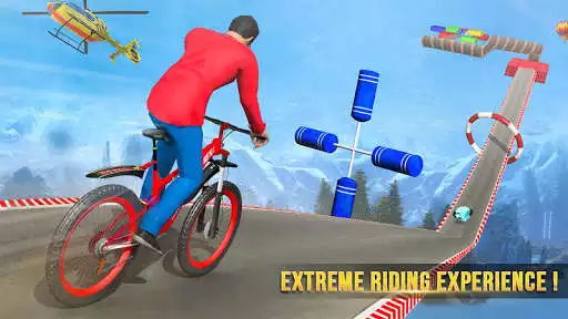 Play Impossible Bicycle Stunt - Mega Ramp BMX Bicycle  and enjoy Impossible Bicycle Stunt - Mega Ramp BMX Bicycle with UptoPlay