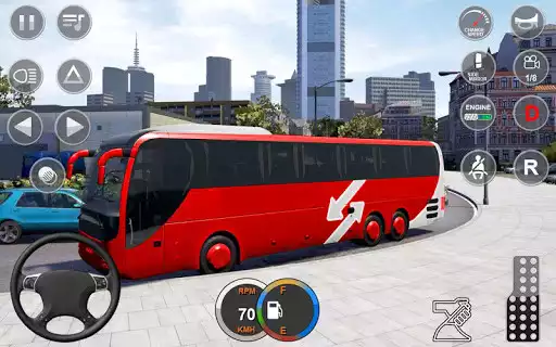 Play Impossible Bus Stunt Driving as an online game Impossible Bus Stunt Driving with UptoPlay