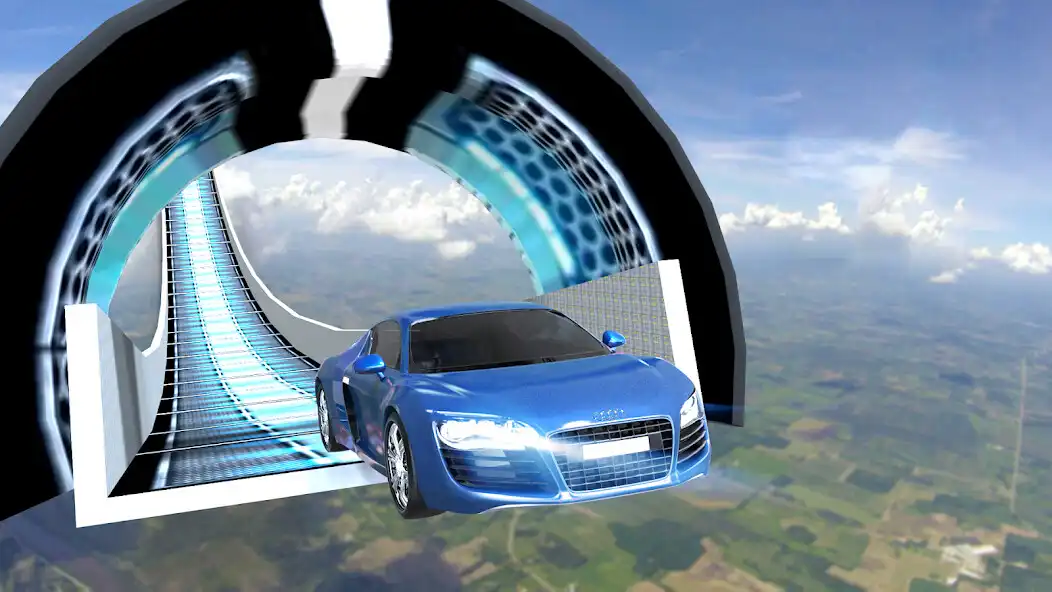 Play Impossible Car Stunts 2019 as an online game Impossible Car Stunts 2019 with UptoPlay
