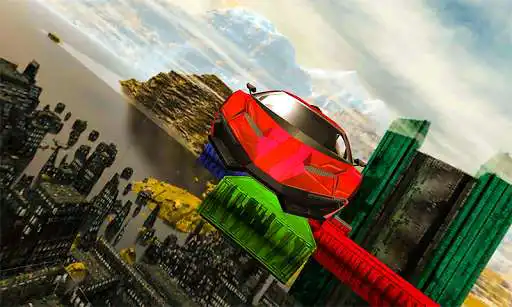 Play Impossible Car Stunts Driver- Legend Hero Drifting as an online game Impossible Car Stunts Driver- Legend Hero Drifting with UptoPlay