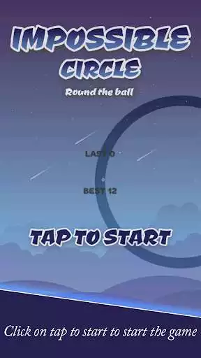 Play Impossible Circle Sticky Man Run Around NoAds Game as an online game Impossible Circle Sticky Man Run Around NoAds Game with UptoPlay