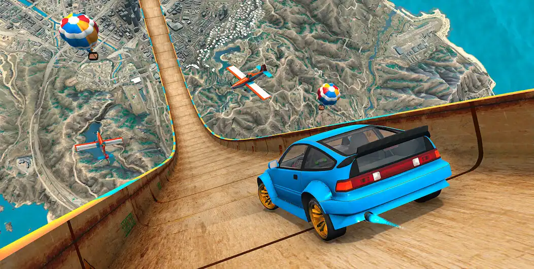 Play Impossible Crazy Car Stunts Ra  and enjoy Impossible Crazy Car Stunts Ra with UptoPlay