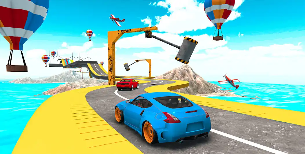 Play Impossible Crazy Car Stunts Ra as an online game Impossible Crazy Car Stunts Ra with UptoPlay