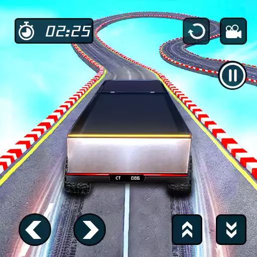 Play Impossible Cyber Truck: Stunt Jeep Car Drive 2021 APK