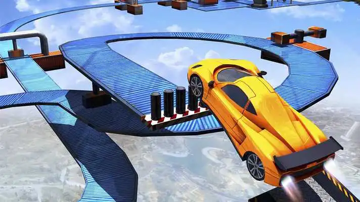 Play Impossible Death Track Racing : Furious Car Stunt