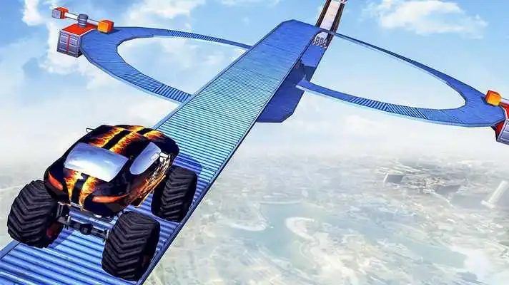 Play Impossible Death Track Racing : Furious Car Stunt