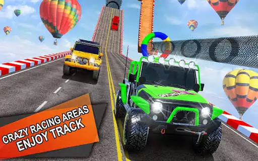 Play Impossible Jeep Stunt Driving as an online game Impossible Jeep Stunt Driving with UptoPlay