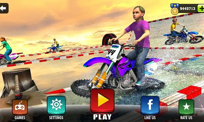 Play Impossible kids Motorbike Racing: Bike Jump Rider  and enjoy Impossible kids Motorbike Racing: Bike Jump Rider with UptoPlay