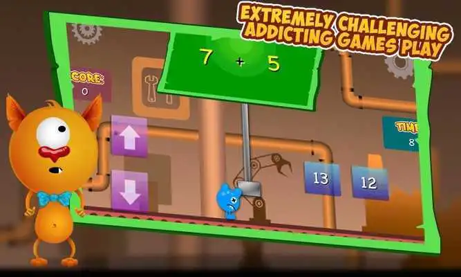 Play Impossible Math Vs Monster Run