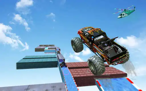Play Impossible Mega Ramp Stunts Games as an online game Impossible Mega Ramp Stunts Games with UptoPlay