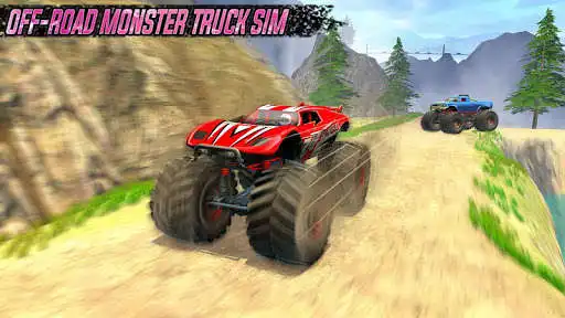 Play Impossible Monster Truck Game as an online game Impossible Monster Truck Game with UptoPlay