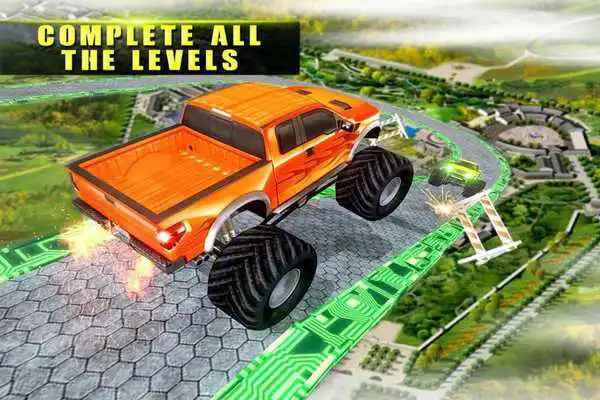 Play Impossible Monster Truck Stunt