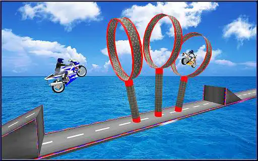 Play Impossible Moto Bike Racing: Stunts Tracks 3D  and enjoy Impossible Moto Bike Racing: Stunts Tracks 3D with UptoPlay