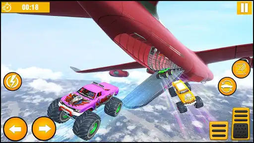 Play Impossible Mountain Monster Driving: Crazy Stunts  and enjoy Impossible Mountain Monster Driving: Crazy Stunts with UptoPlay