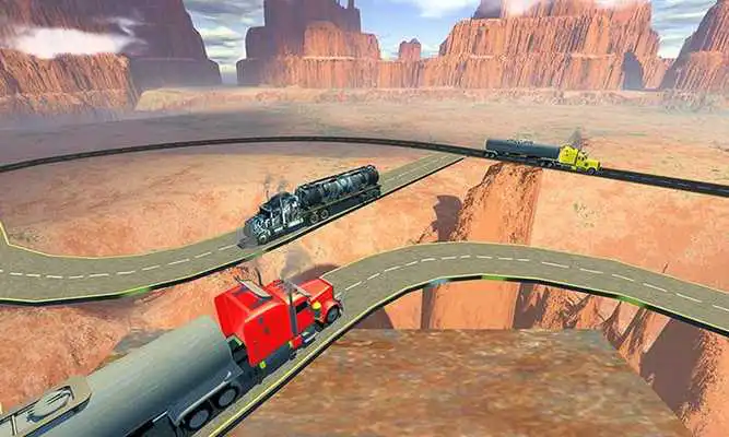 Play Impossible Oil Truck Simulator Tracks Driving Pro