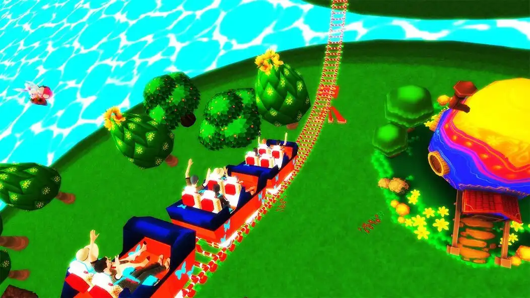 Play Impossible Roller Coaster - Theme Park Fun  and enjoy Impossible Roller Coaster - Theme Park Fun with UptoPlay
