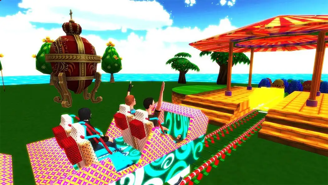 Play Impossible Roller Coaster - Theme Park Fun as an online game Impossible Roller Coaster - Theme Park Fun with UptoPlay
