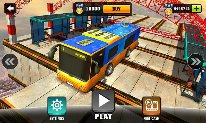 Play Impossible Sky Bus Driving Simulator Tracks 2018 as an online game Impossible Sky Bus Driving Simulator Tracks 2018 with UptoPlay