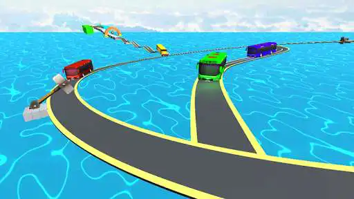 Play Impossible sky bus driving stunts simulator 2019  and enjoy Impossible sky bus driving stunts simulator 2019 with UptoPlay