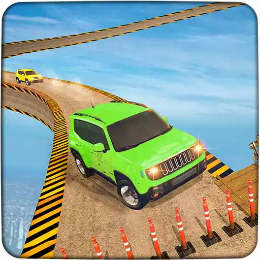 Run free android online Impossible Track Mega Ramp Prado Car Stunt 2020 APK