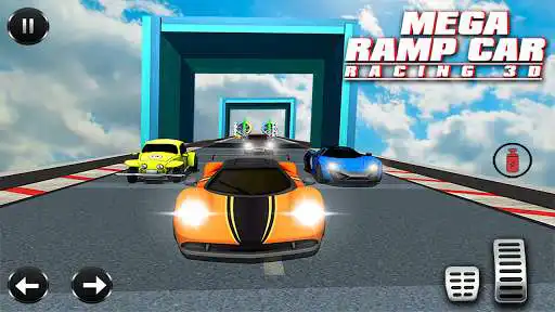Play Impossible Tracks : Mega Ramp Car Racing 3D as an online game Impossible Tracks : Mega Ramp Car Racing 3D with UptoPlay