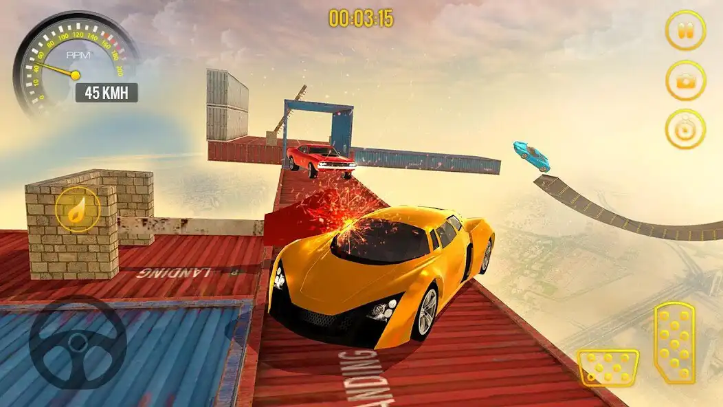 Play Impossible Tracks Stunt Racer as an online game Impossible Tracks Stunt Racer with UptoPlay