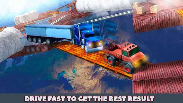 Play Impossible Truck Sky Driving