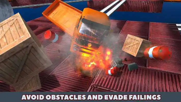 Play Impossible Truck Sky Driving