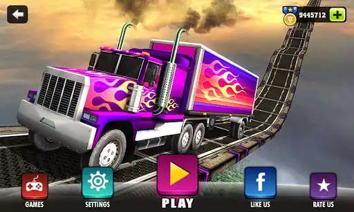 Play Impossible Truck Tracks Drive  and enjoy Impossible Truck Tracks Drive with UptoPlay