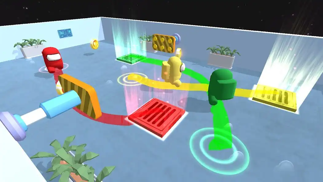 Play Imposter Park - Master of drawing puzzle game as an online game Imposter Park - Master of drawing puzzle game with UptoPlay