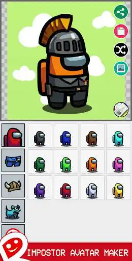 Play Impostor Avatar Maker as an online game Impostor Avatar Maker with UptoPlay