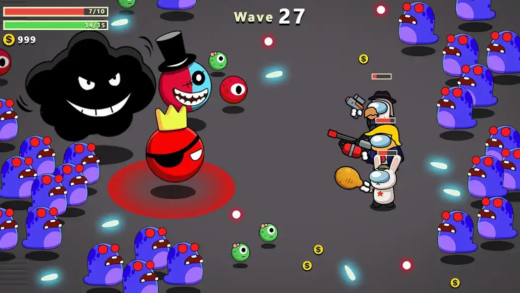 Play Impostor Dungeon:Brotato io  and enjoy Impostor Dungeon:Brotato io with UptoPlay