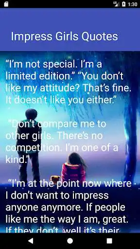 Play APK IMPRESS GIRLS QUOTES  and enjoy IMPRESS GIRLS QUOTES with UptoPlay com.mayphenskunz.impressgirlsquotes