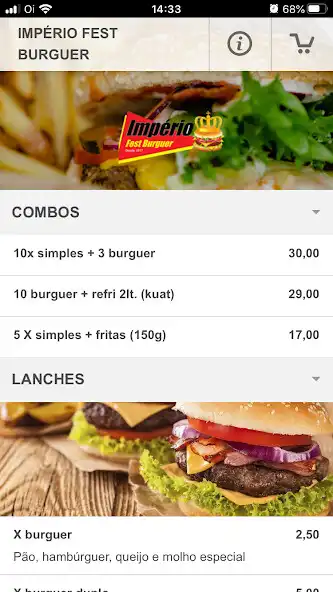 Play Império Fest Burguer  and enjoy Império Fest Burguer with UptoPlay