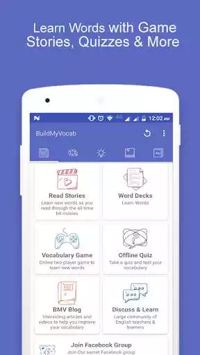Play Improve English Vocabulary: BuildMyVocab  and enjoy Improve English Vocabulary: BuildMyVocab with UptoPlay