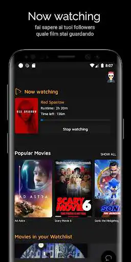 Play imWatching - Movie and TvShow tracker  and enjoy imWatching - Movie and TvShow tracker with UptoPlay