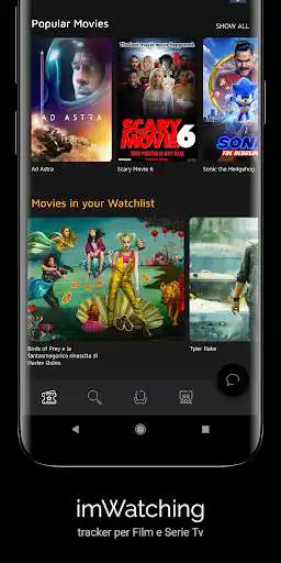Play imWatching - Movie and TvShow tracker as an online game imWatching - Movie and TvShow tracker with UptoPlay