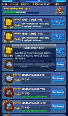 Play IN4 Wallet