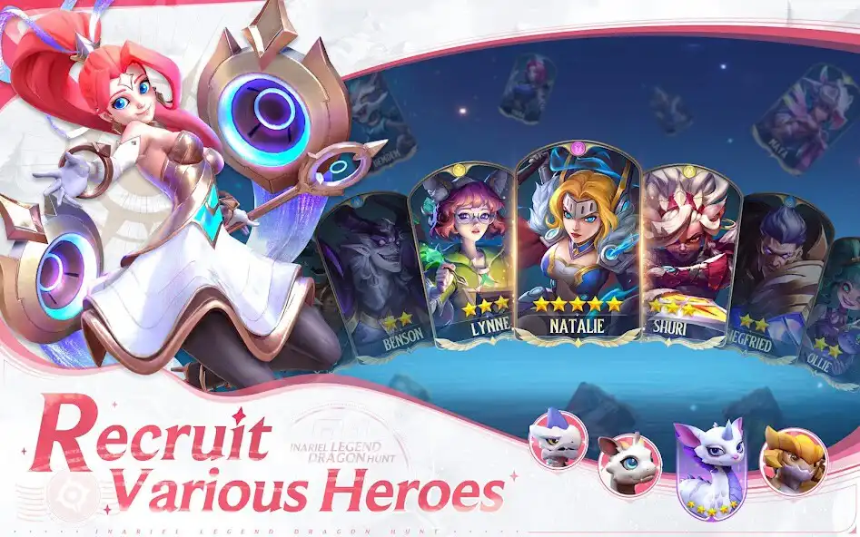 Play Inariel Legend: Dragon Hunt as an online game Inariel Legend: Dragon Hunt with UptoPlay