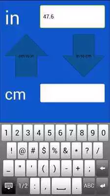 Play Inches Centimeters Converter