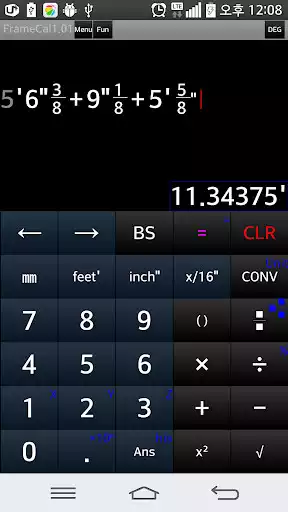 Play inch feet calculator  and enjoy inch feet calculator with UptoPlay