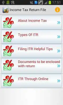 Play Income Tax Return File