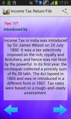 Play Income Tax Return File