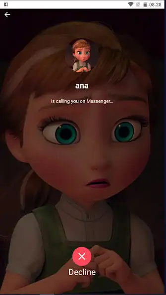 Play Incoming prank call elsa  and enjoy Incoming prank call elsa with UptoPlay