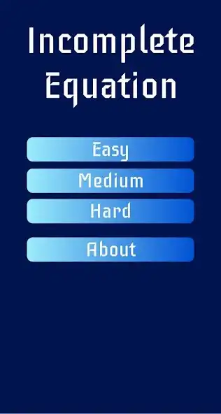 Play Incomplete Equation as an online game online Incomplete Equation with UptoPlay Play Incomplete Equation as an online game Incomplete Equation with UptoPlay