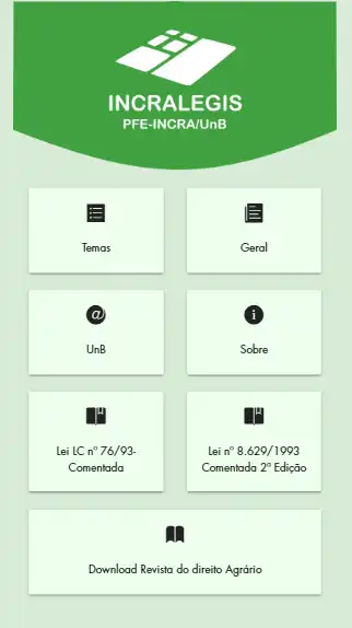 Play INCRALEGIS PFE-INCRA/ UnB  and enjoy INCRALEGIS PFE-INCRA/ UnB with UptoPlay