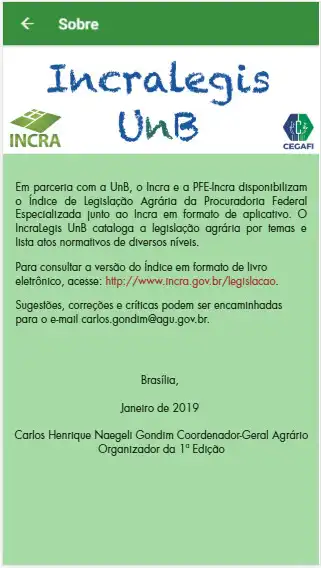 Play INCRALEGIS PFE-INCRA/ UnB as an online game INCRALEGIS PFE-INCRA/ UnB with UptoPlay