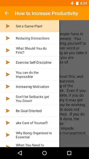 Play APK Increase Productivity Tips  and enjoy Increase Productivity Tips with UptoPlay com.afradadmedia.increaseproductivity
